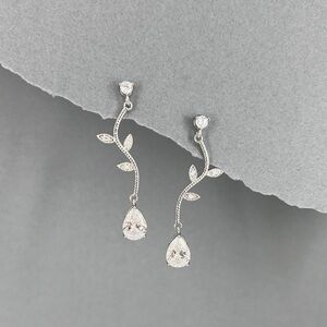 Wedding Leaf Vines Earrings